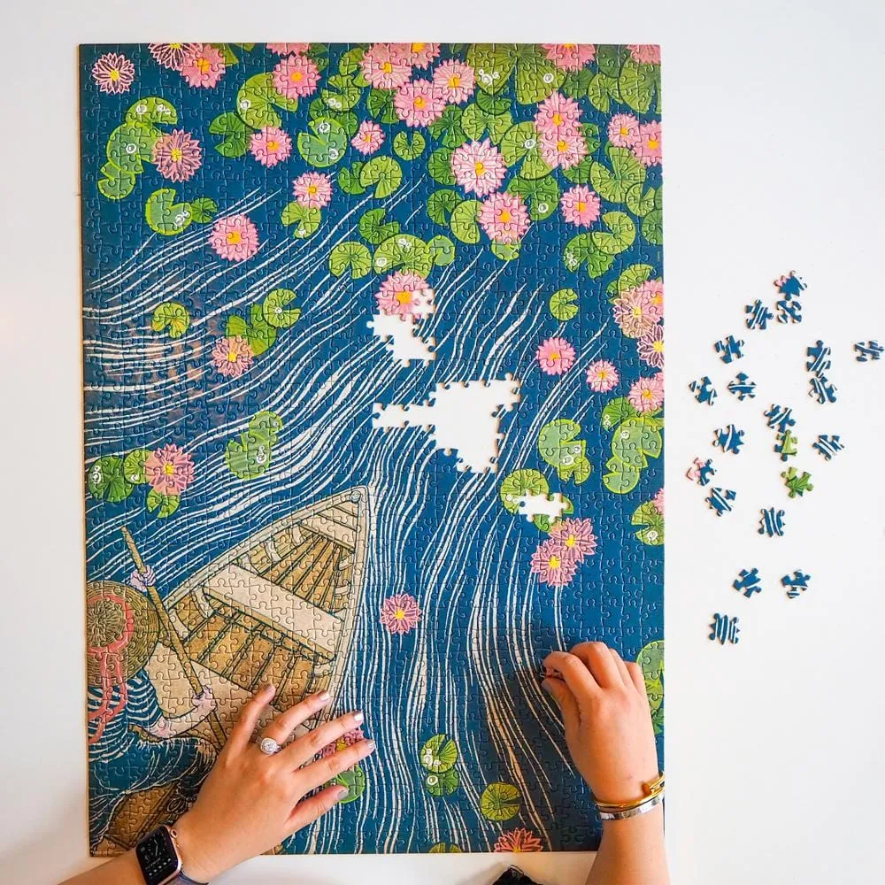 1000 PIECE PUZZLE: LILYPADS