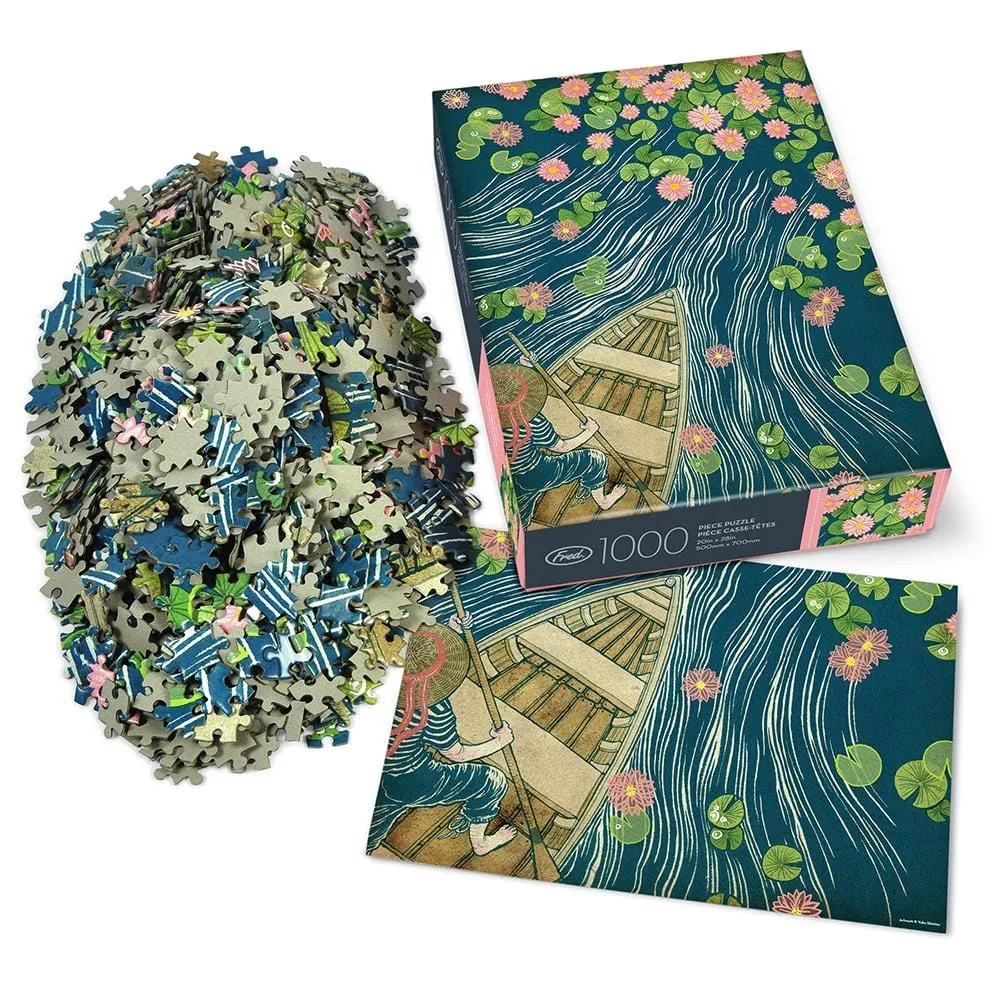 1000 PIECE PUZZLE: LILYPADS