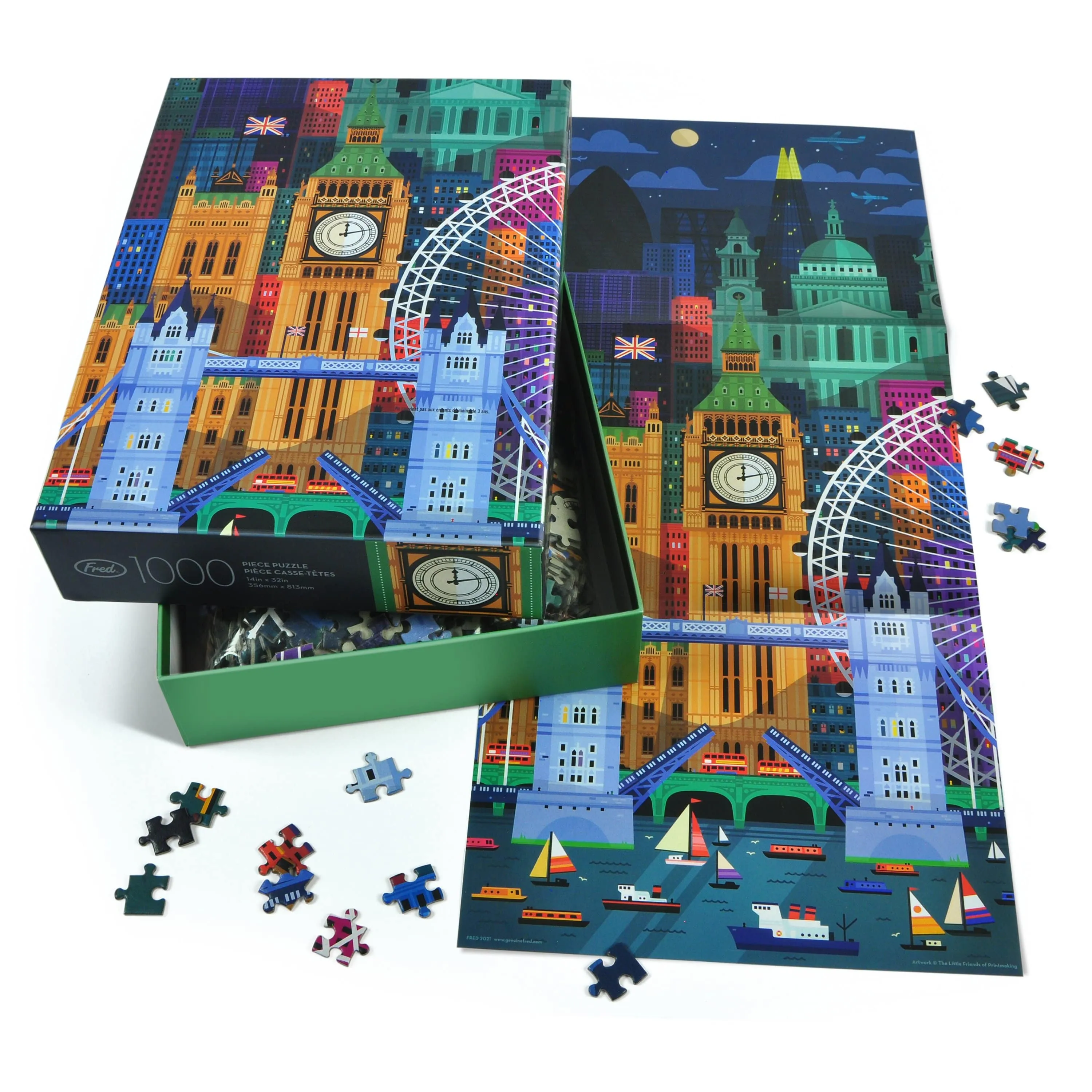 1000 PIECE PUZZLE: LONDON