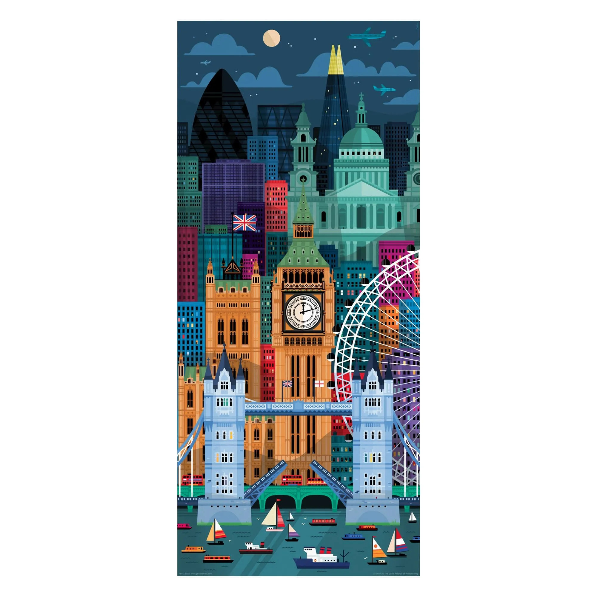 1000 PIECE PUZZLE: LONDON