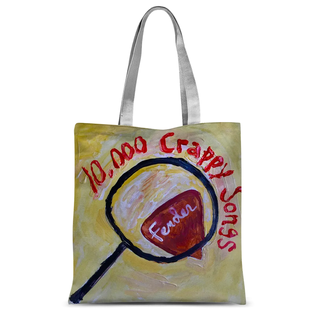 10,000 Crappy Songs Classic Sublimation Tote Bag