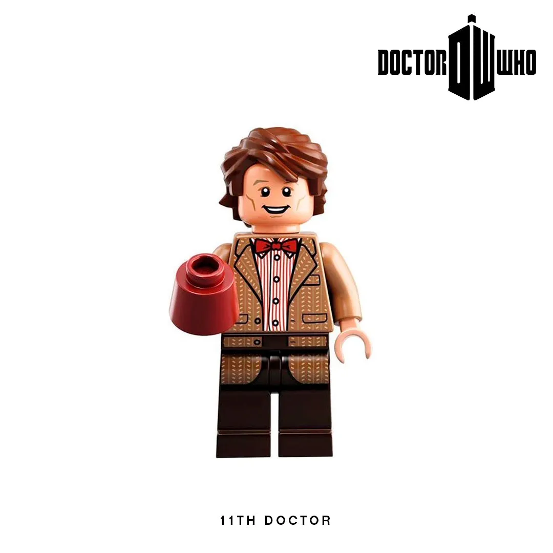 11th Doctor Custom Minifigure Keychain