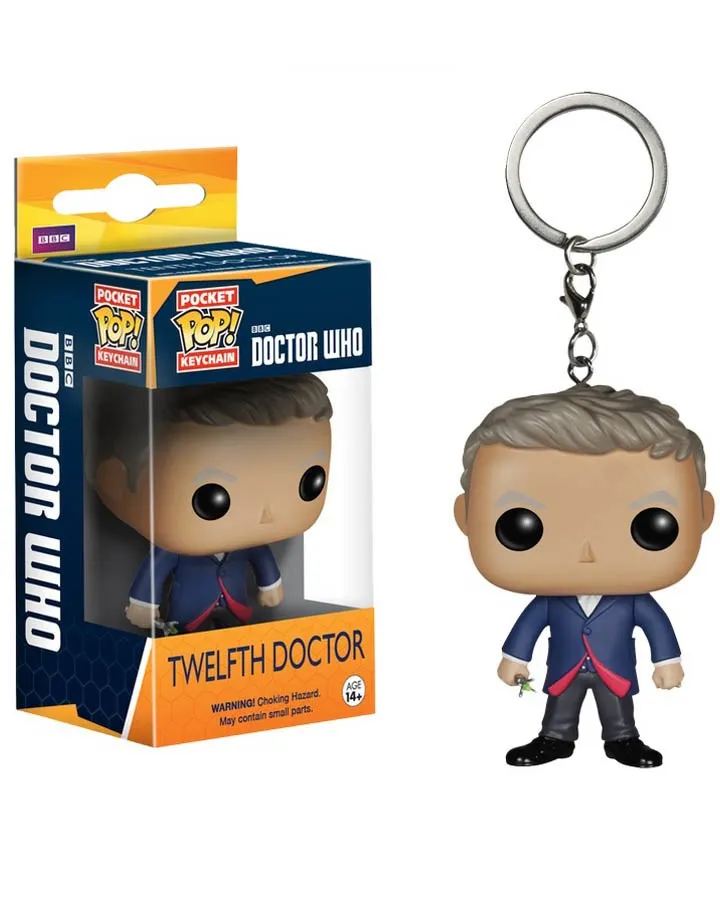 12th Doctor Who Pop Vinyl Key Ring