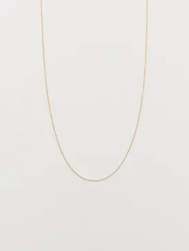 14K 18" Simple Necklace