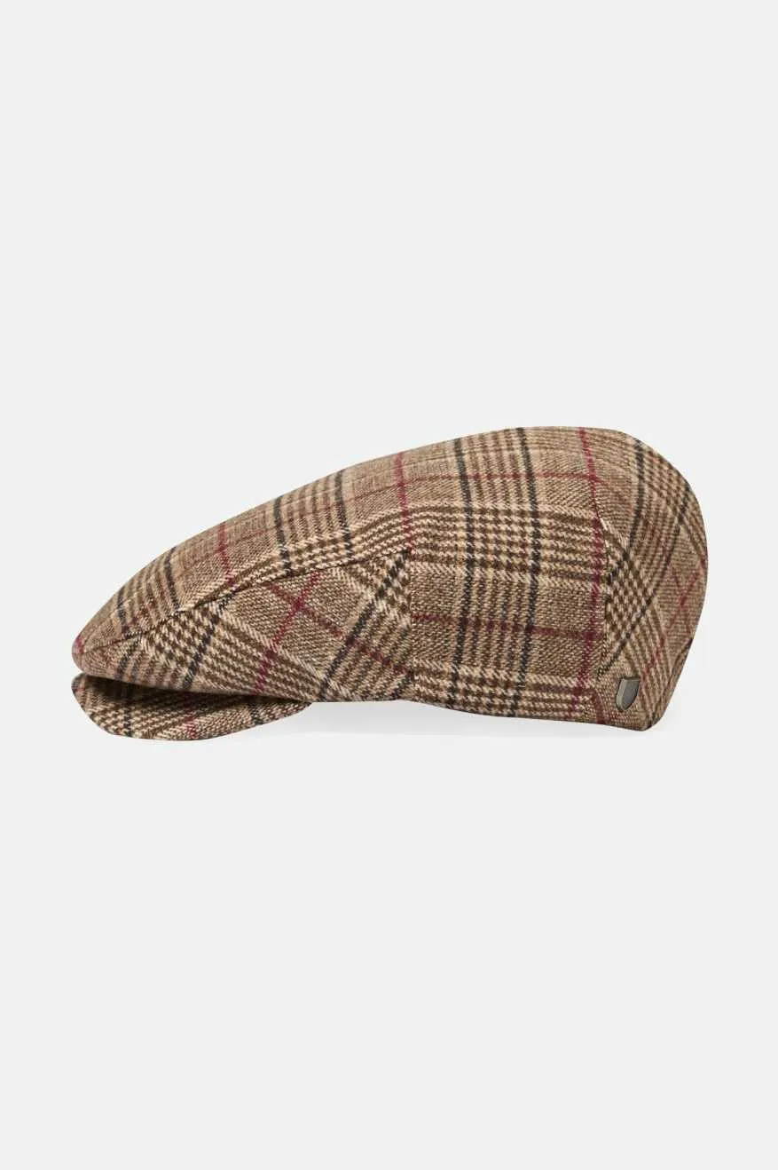 20th Anniversary Hooligan Flat Cap - Brown Plaid