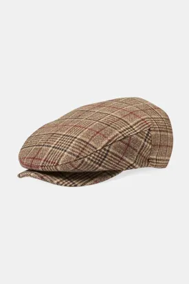 20th Anniversary Hooligan Flat Cap - Brown Plaid