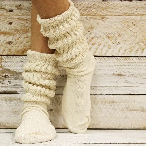 3 pairs bundle ULTIMATE slouch socks - natural