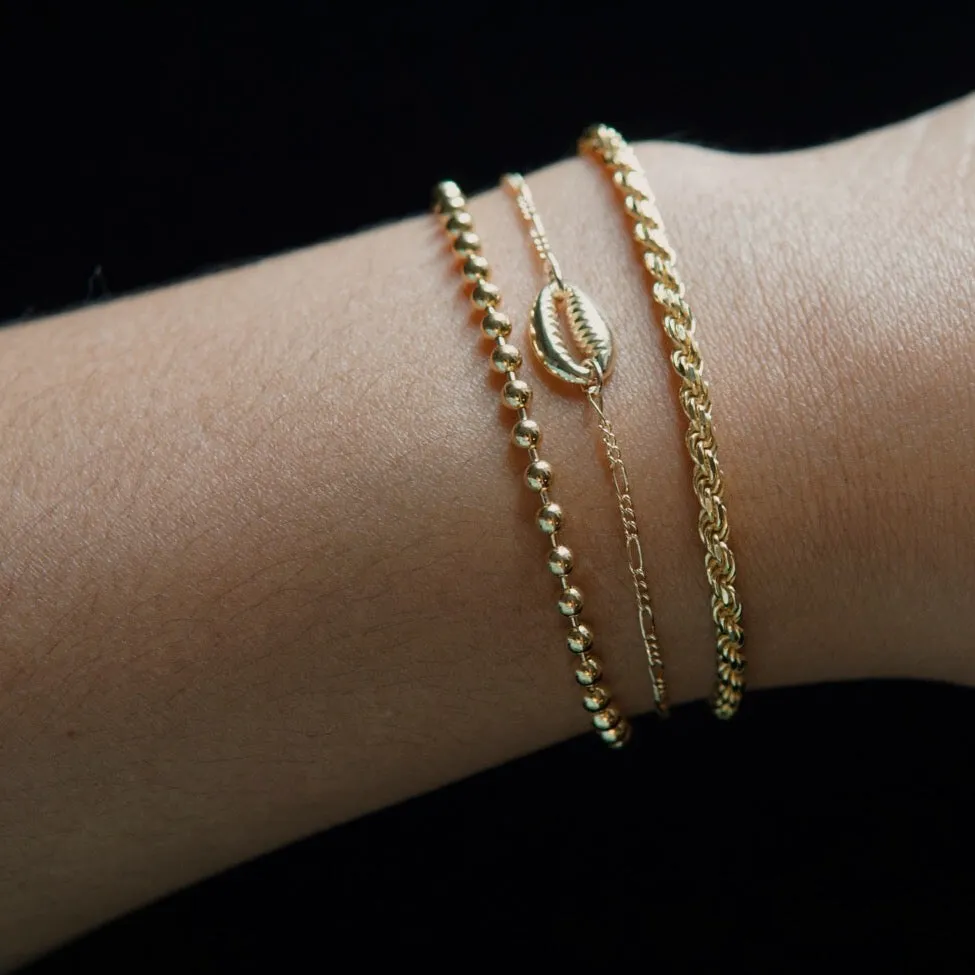 3mm Thick Rope Chain Bracelet