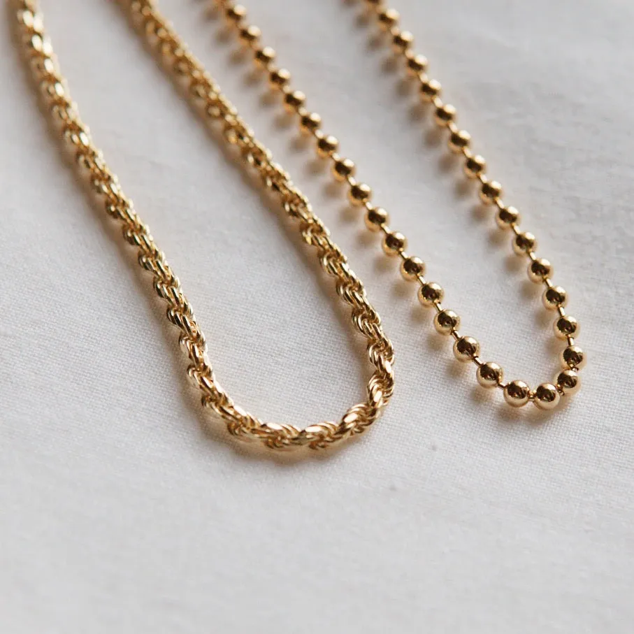 3mm Thick Rope Chain Bracelet