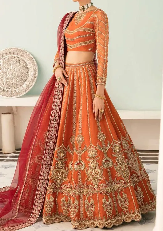 Akbar Aslam Agney Pakistani Lehenga Choli