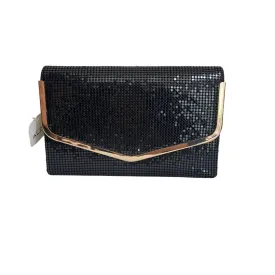 ALDO Black 'KUBALA'-98' Sequins Clutch Bag | Brand New |