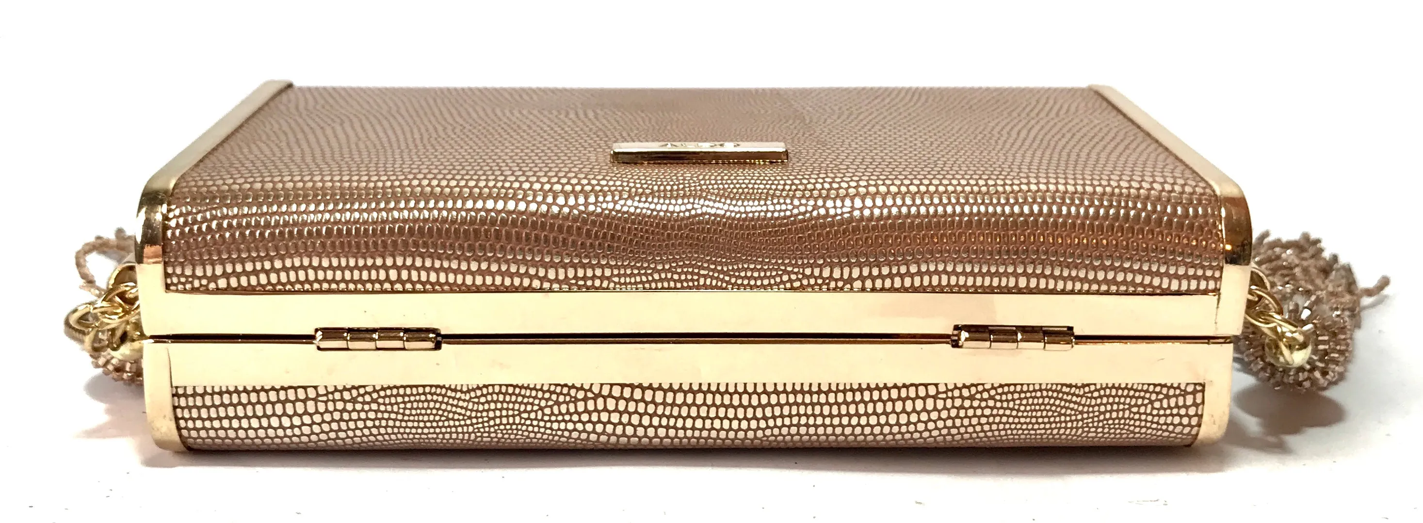 Aldo Rose Gold Tassel 'Socchieve' Clutch  | Brand New |