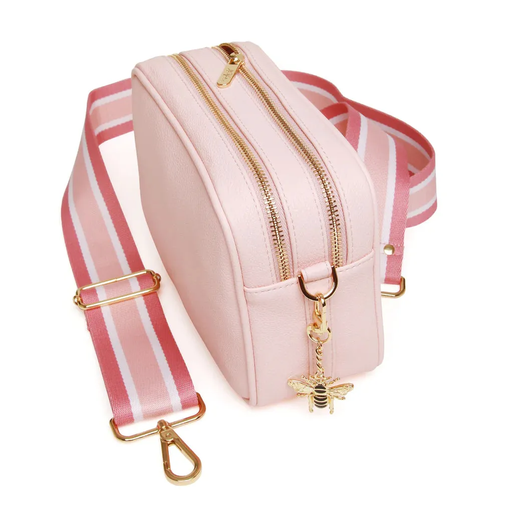 Alice Wheeler Soho DZ Camera Cross Body Bag Pastel Pink