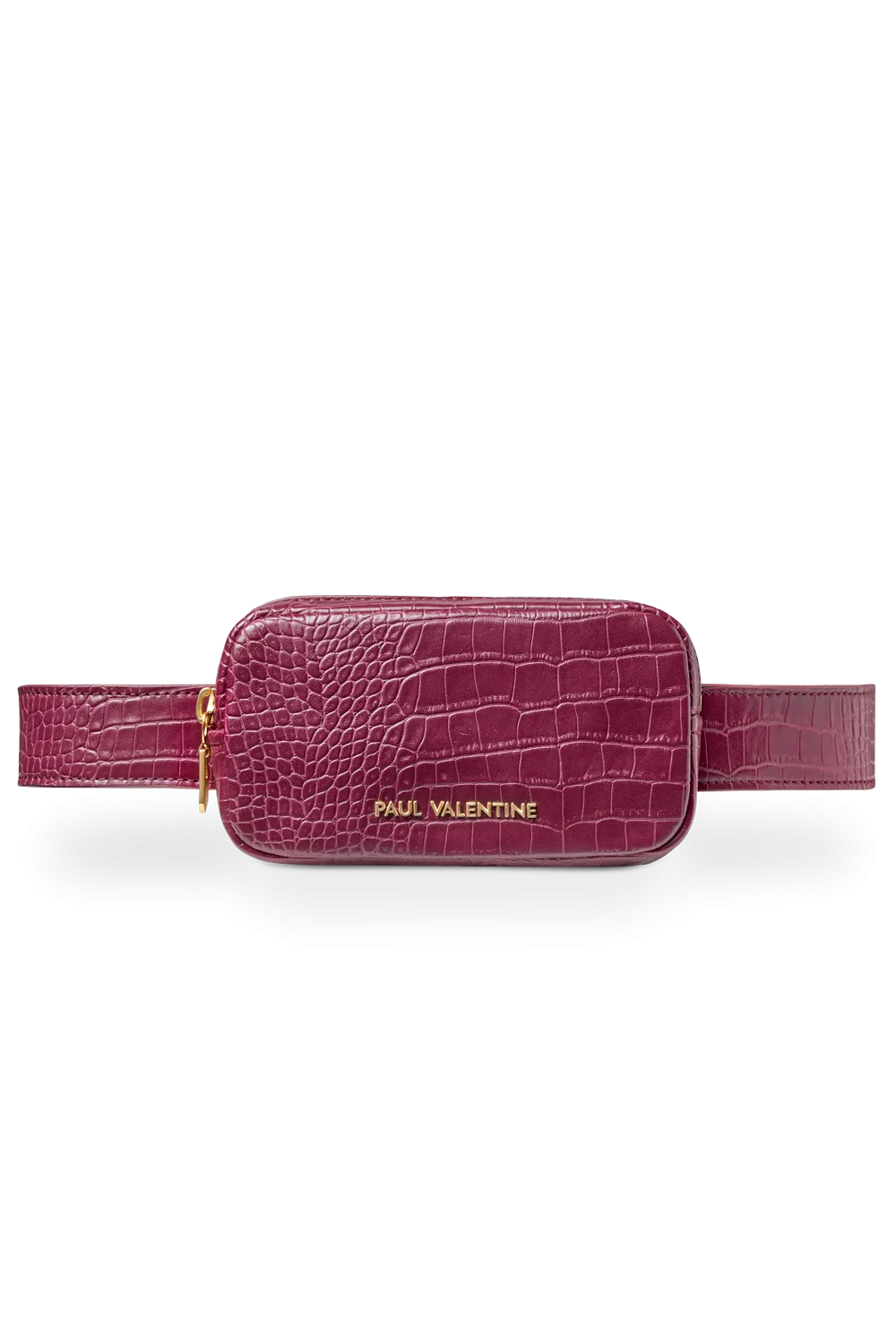 Amber Beltbag Burgundy Croco