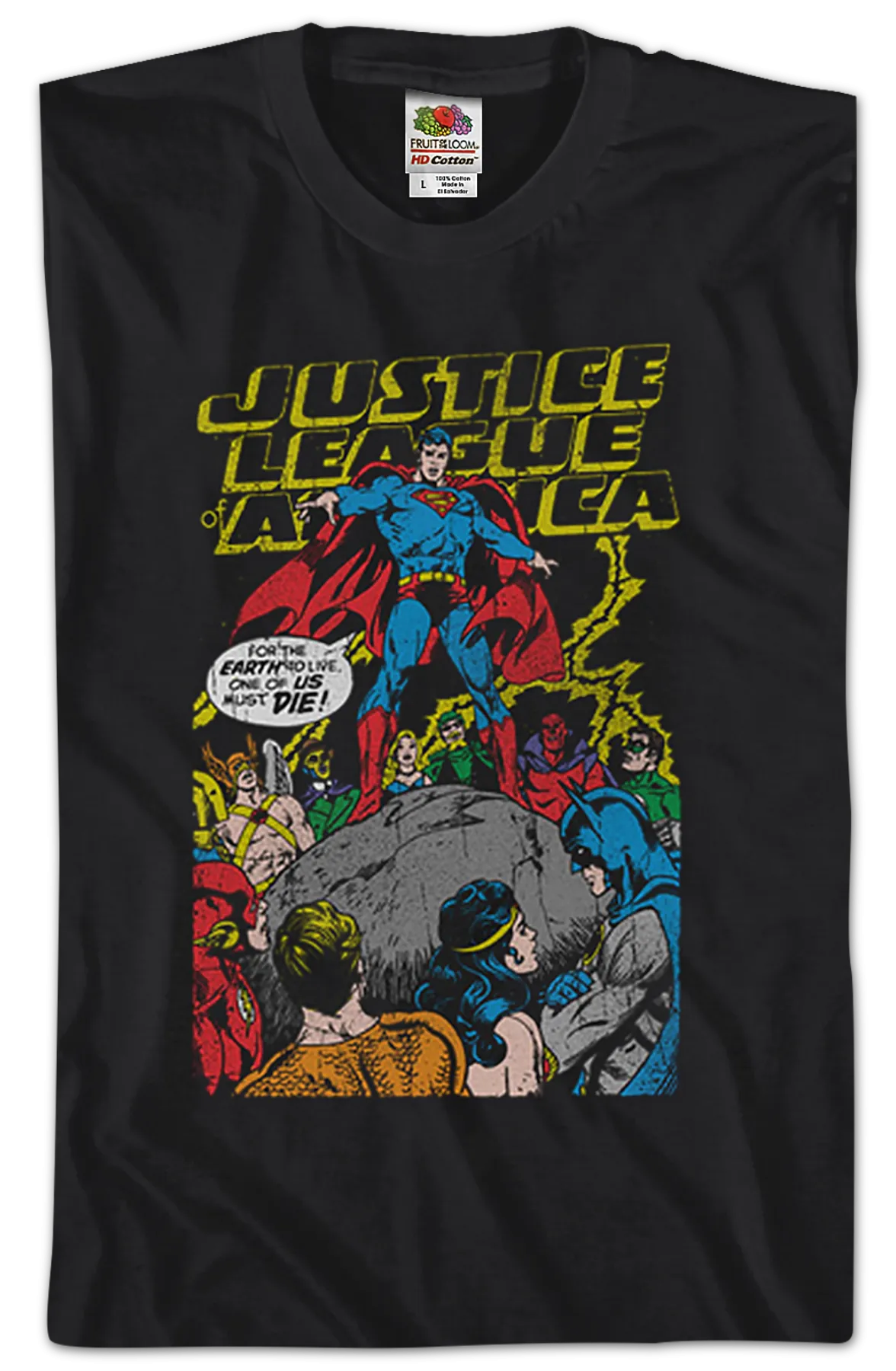 And One Of Us Must Die Justice League T-Shirt