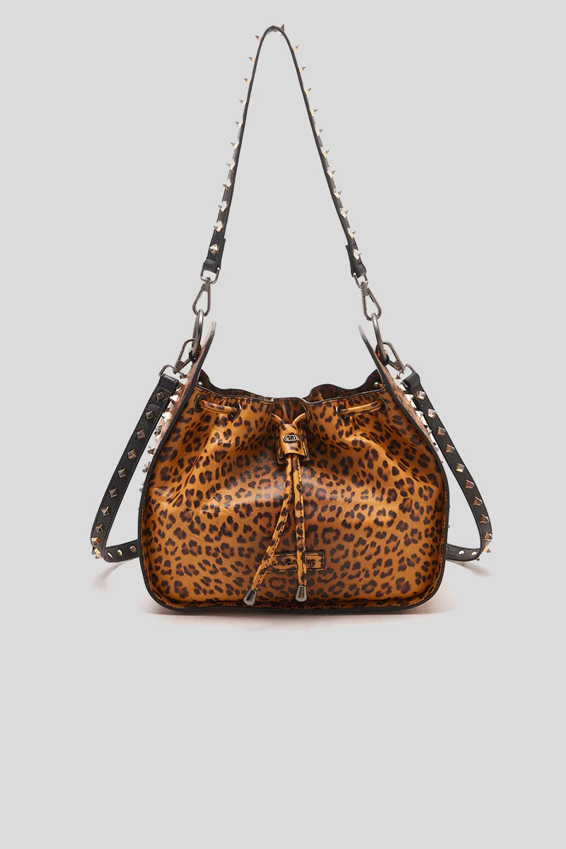 Animalier Fred Bucket Leather - Leopard