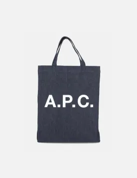 A.P.C. Lou Mini Anses Tote Bag - Indigo Blue