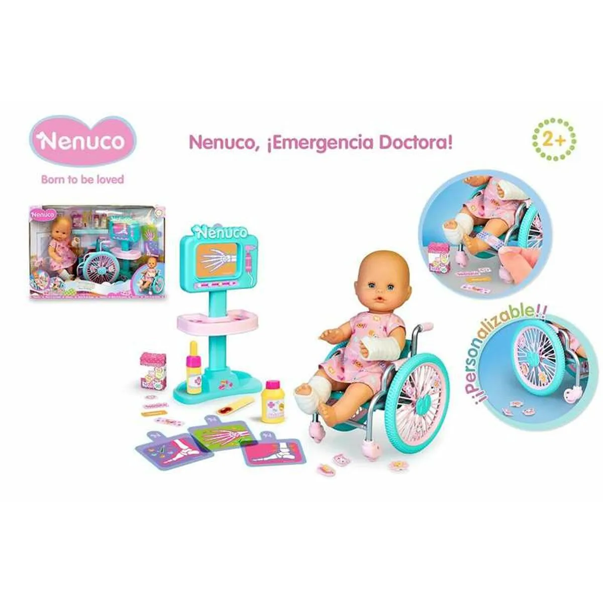 Baby Doll Famosa Emergency doctor 35 cm