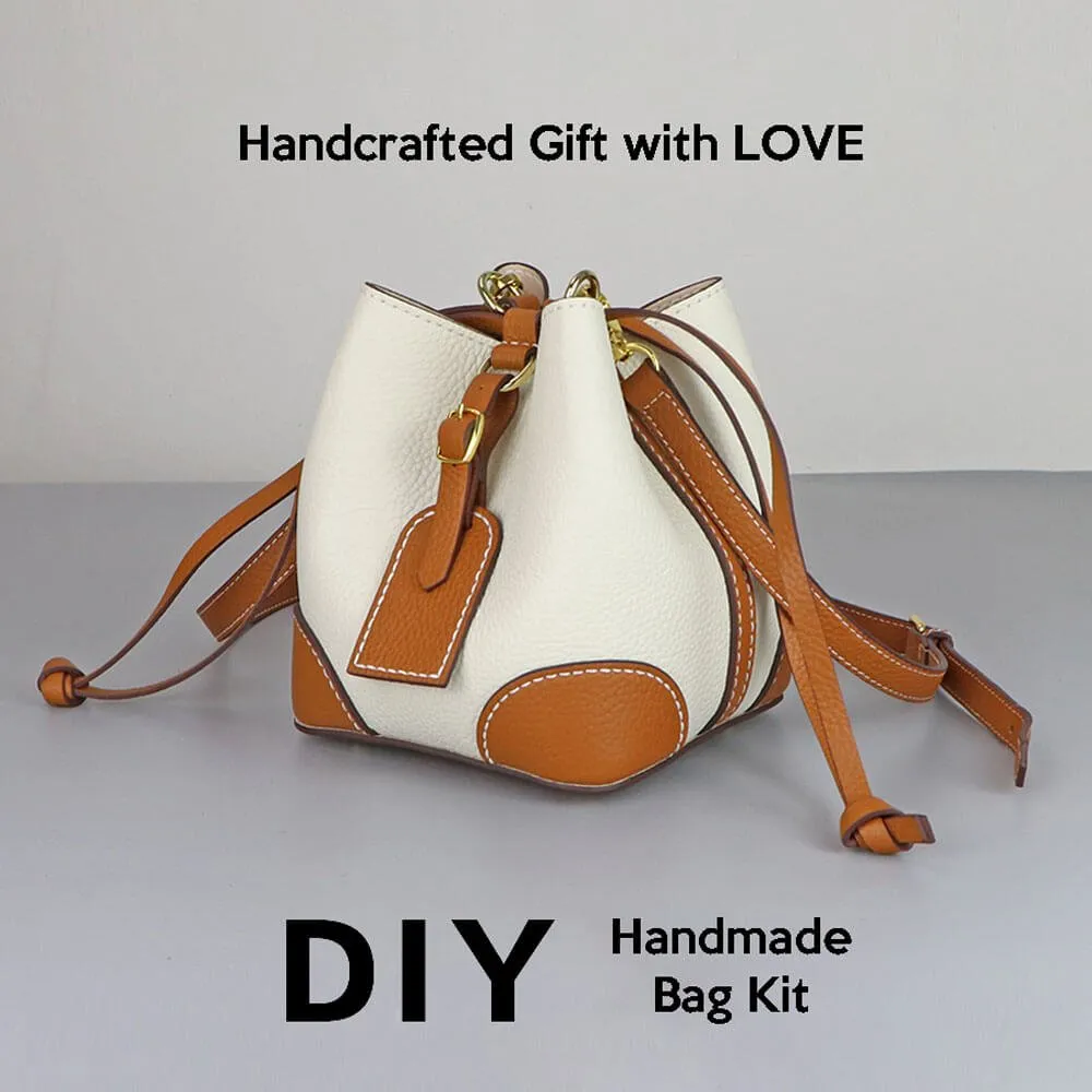 BABYLON™ Leather Fashion Bucket Bag DIY Gift Kit