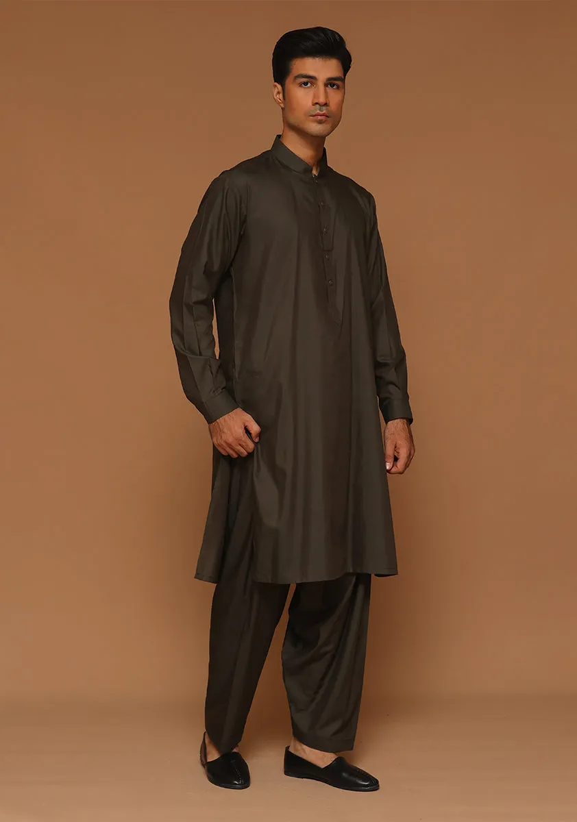 Basic Poly Viscose Tarmac Classic Fit Suit