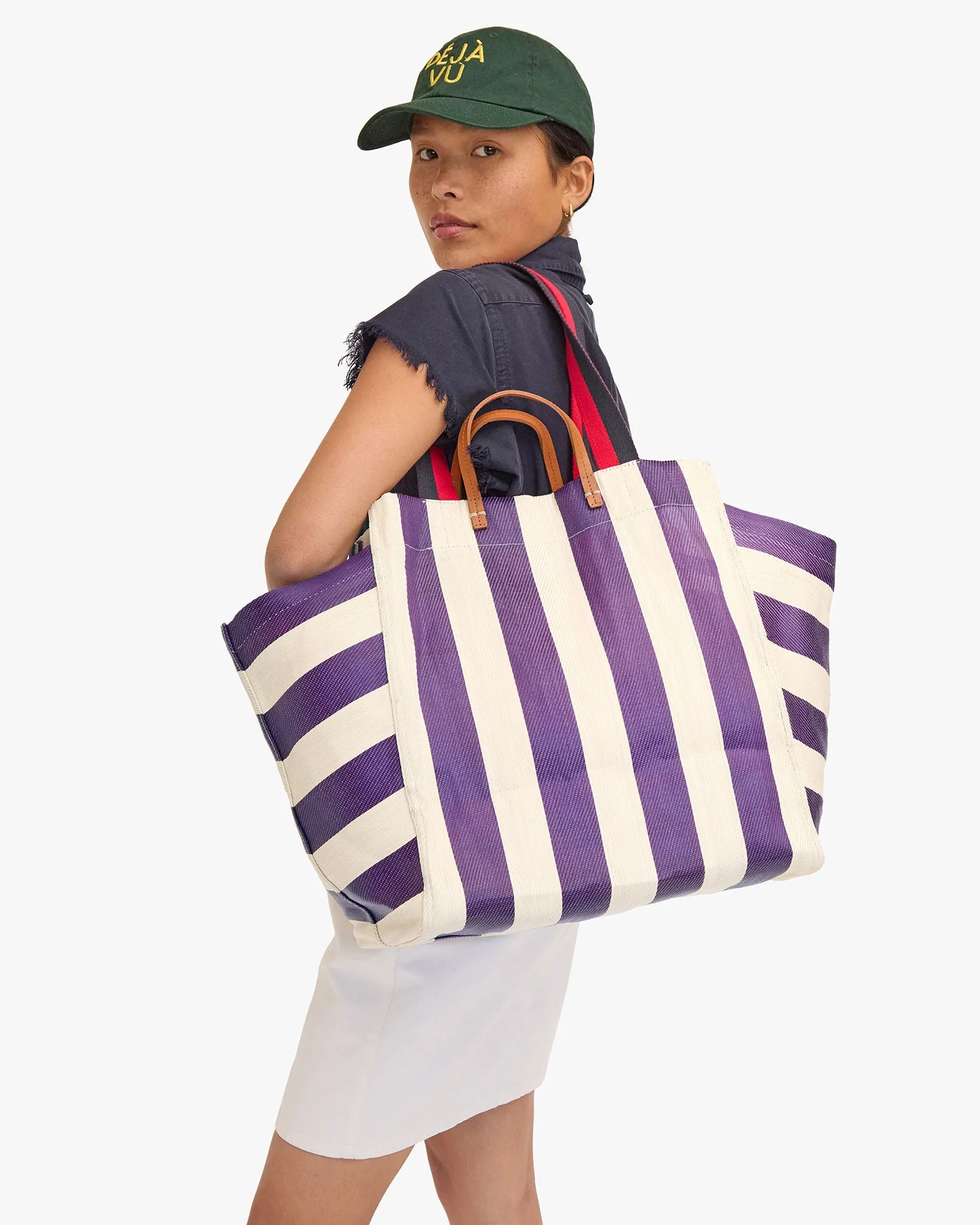 Beach Tote w/ Flat Clutch