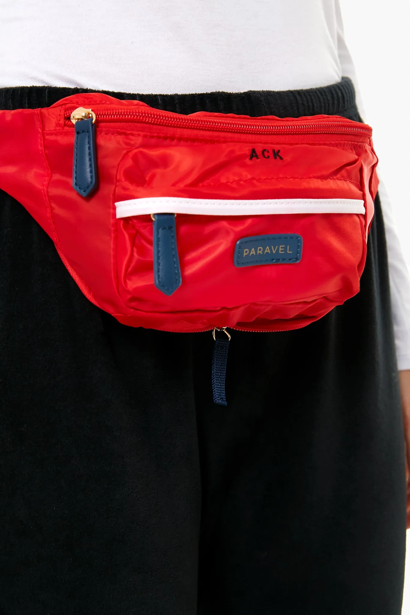 Bebop Red Fold Up Belt Bag