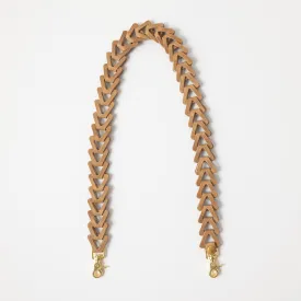 Beige Bison Chain Link Strap