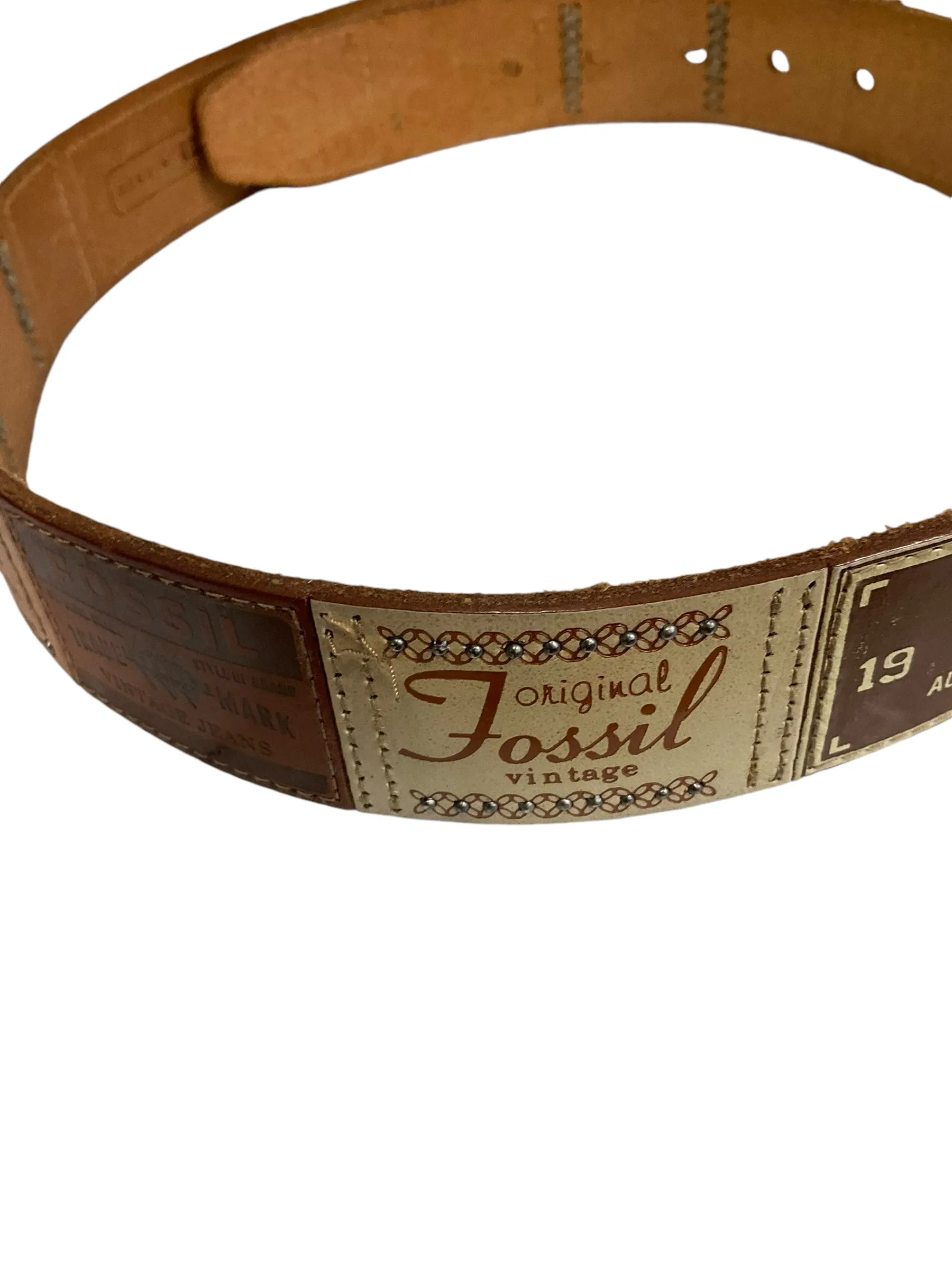 Belt Bag Leather By Fossil, Size: Medium