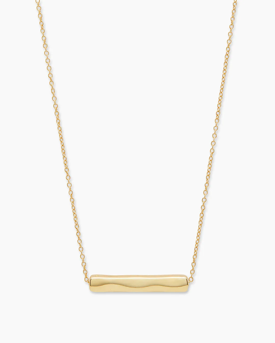 Bespoke Bar Adjustable Necklace (gold)