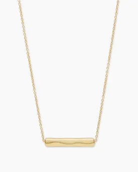 Bespoke Bar Adjustable Necklace (gold)