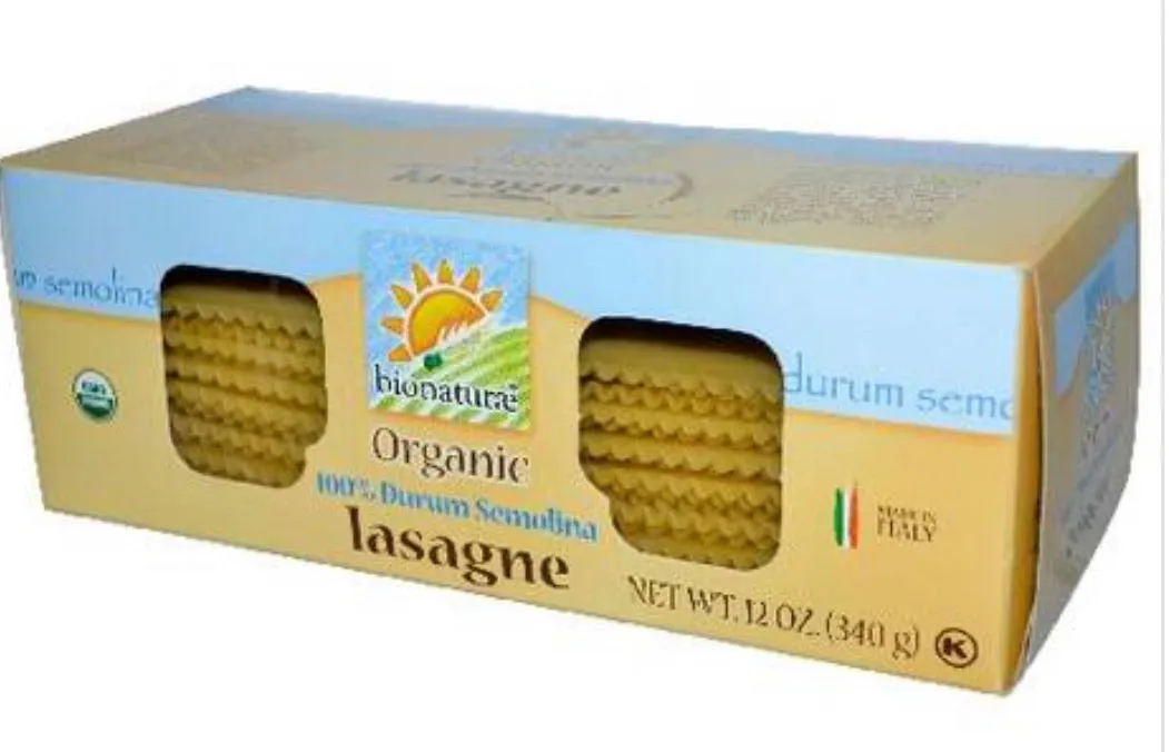 Bionaturae Durum Semolina - Lasagna  ( Case Of 12 ) 12 Oz.