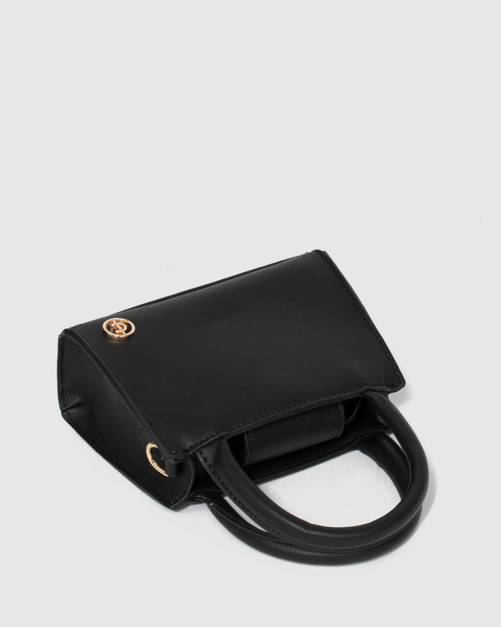 Black Philippa Mini Tote Bag