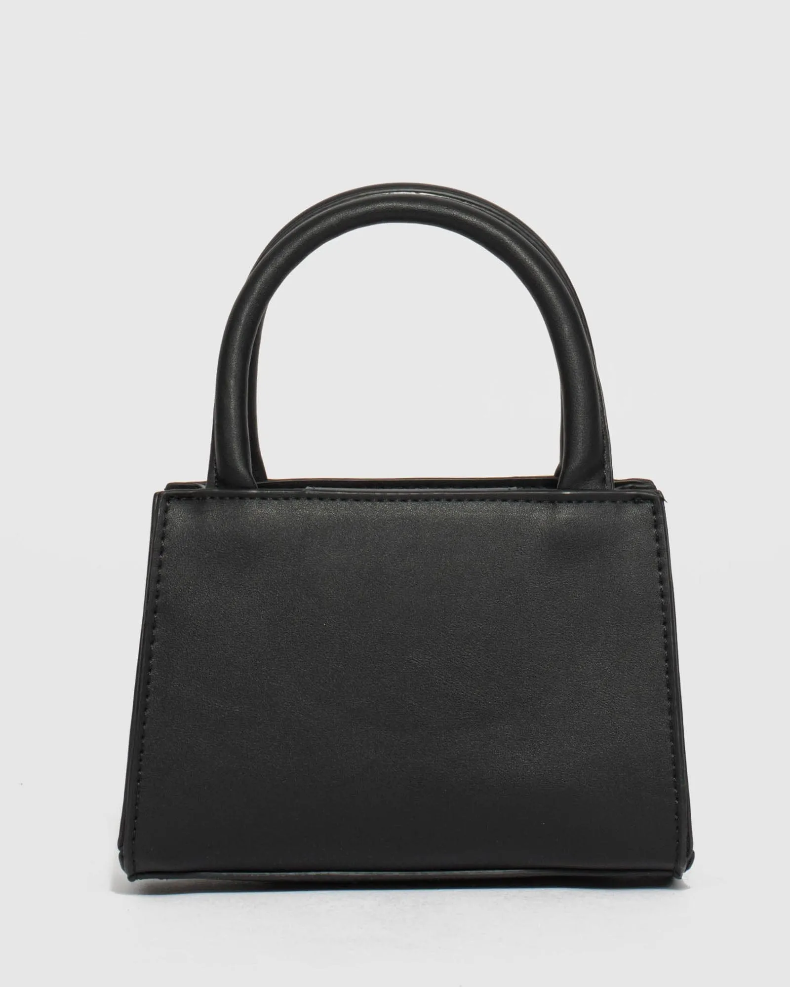 Black Philippa Mini Tote Bag