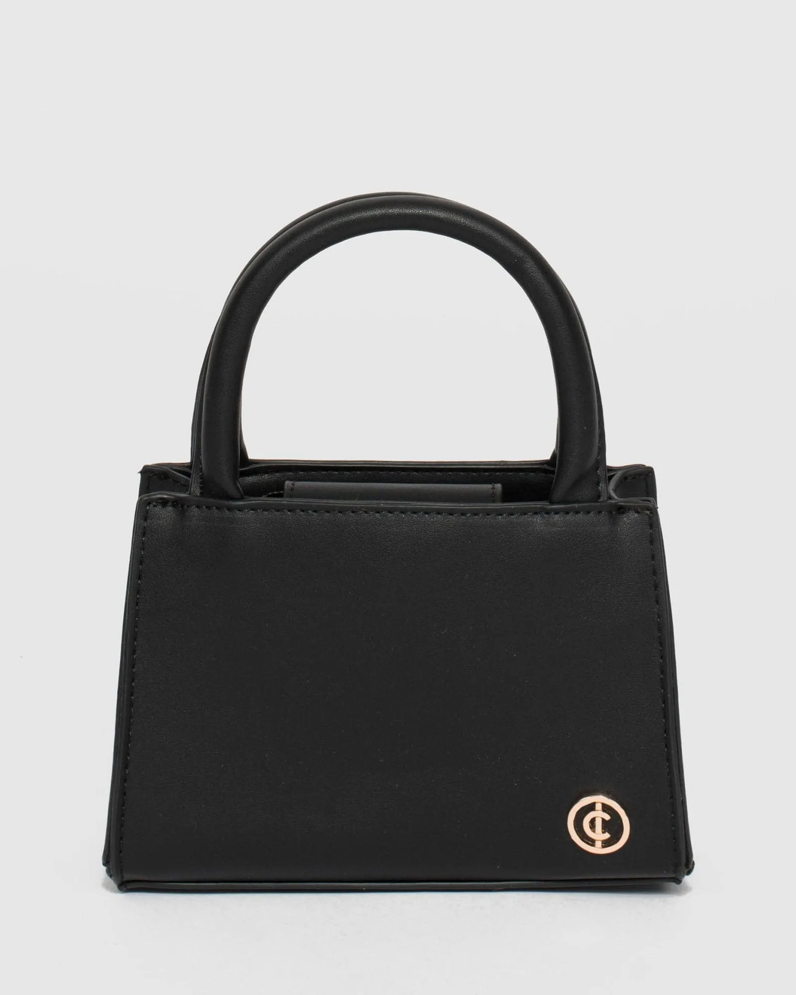 Black Philippa Mini Tote Bag