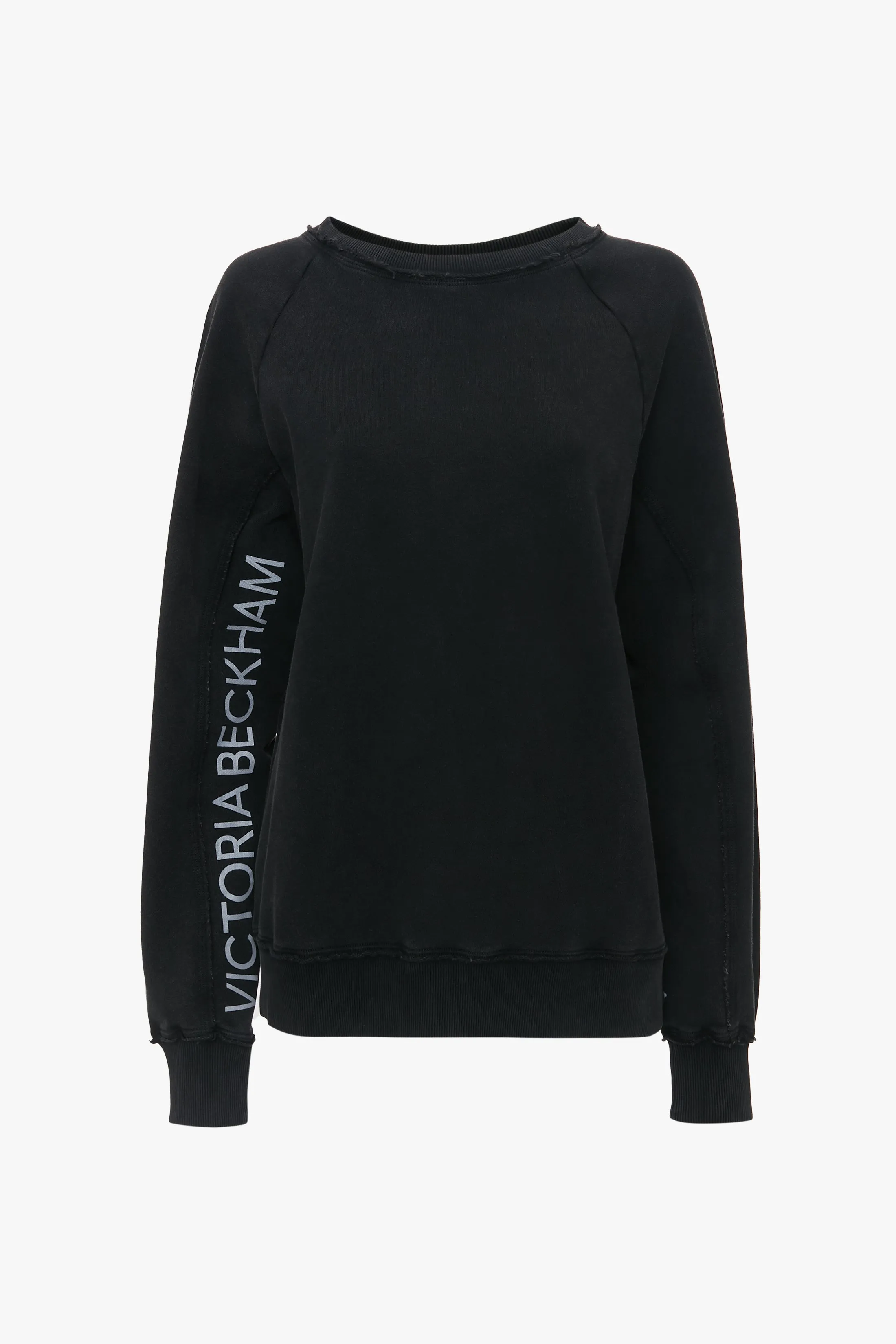 Branded Sweatshirt In Black