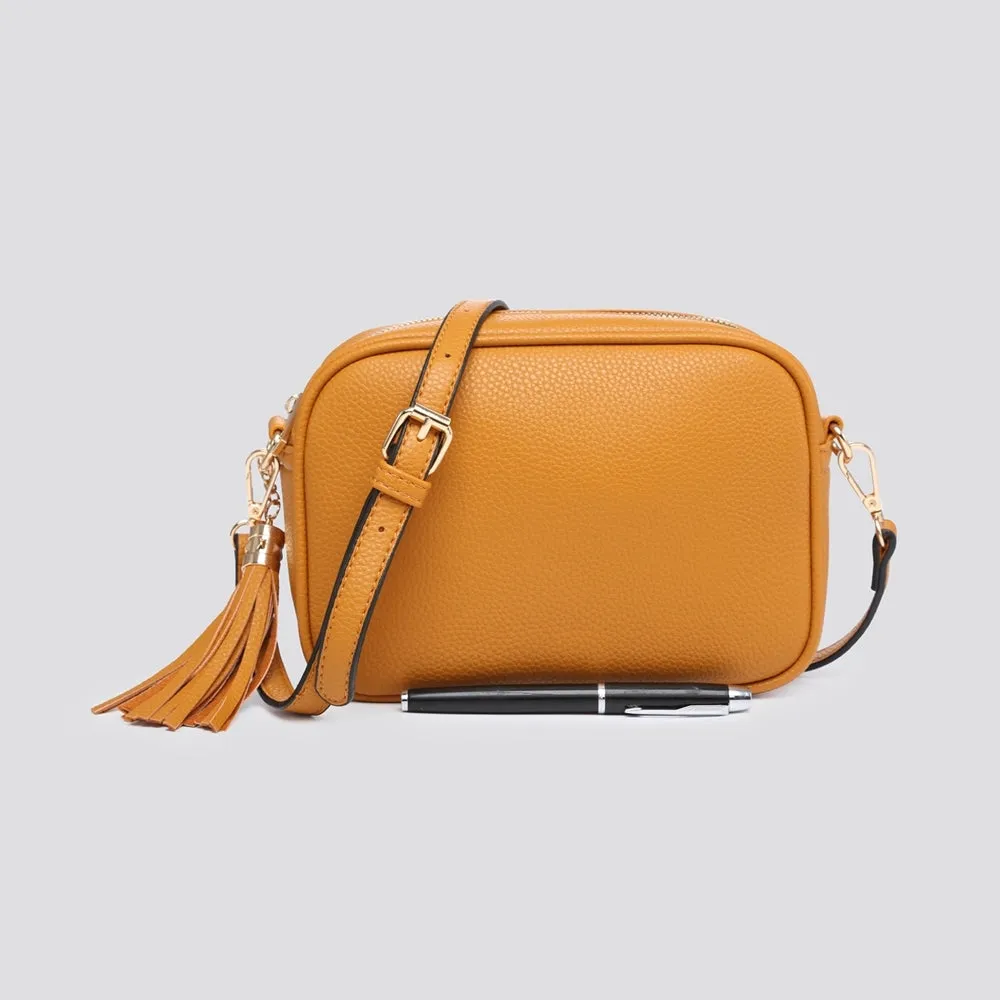 Camera Bag & Plain Strap - Dusky Yellow