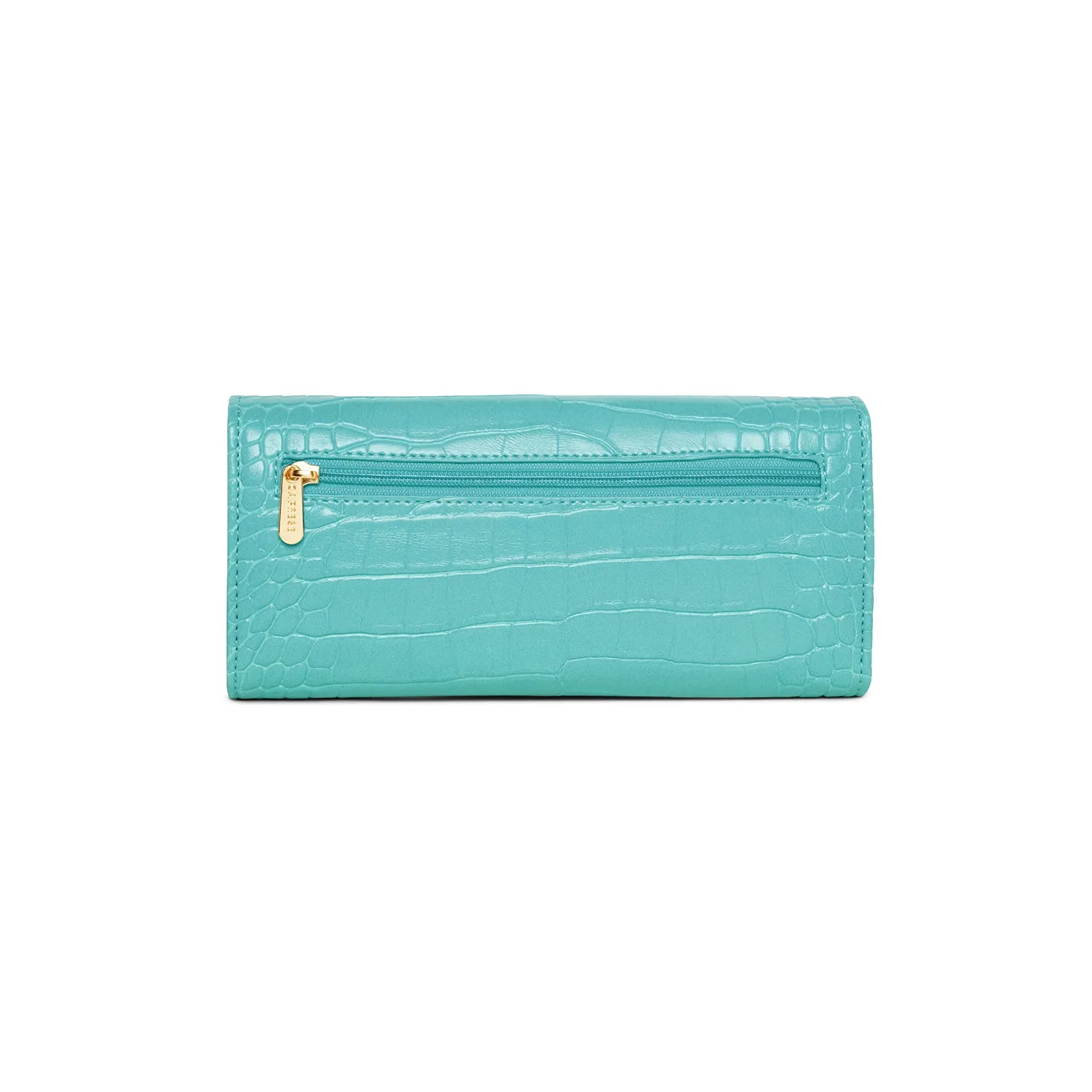 Caprese Ariana Flap Wallet Medium Blue