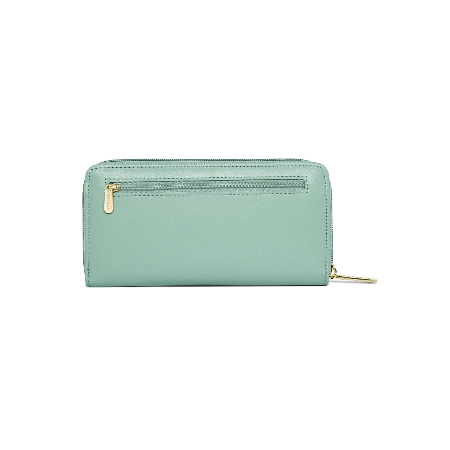 Caprese Athena Zip Around Wallet Medium Sage Green