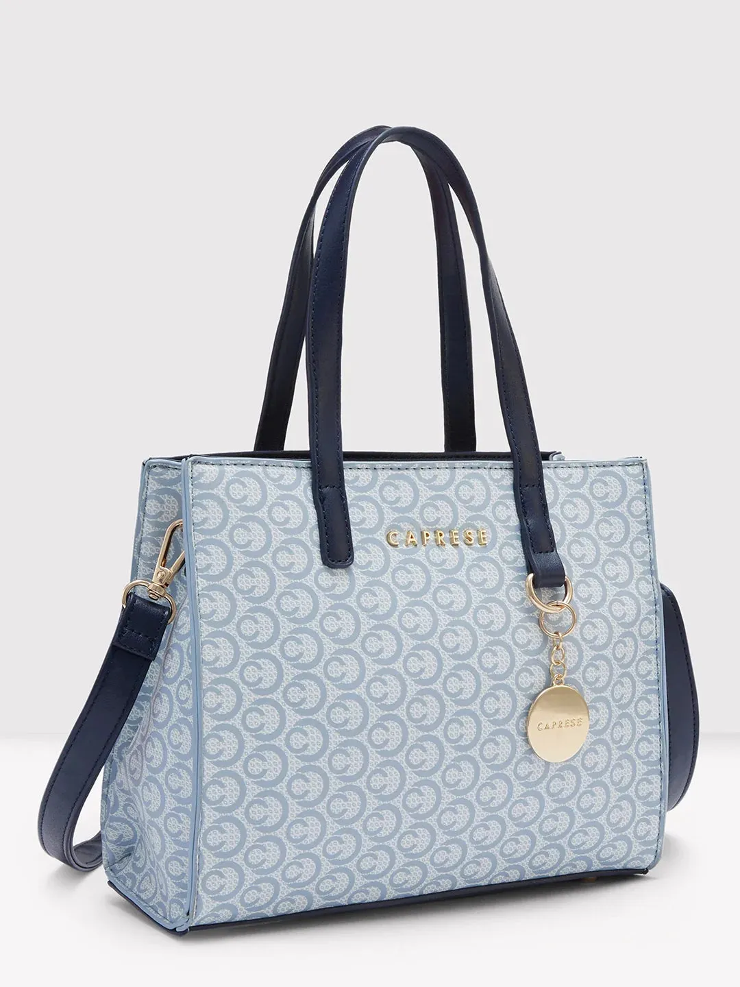 Caprese Callie Satchel Medium Navy