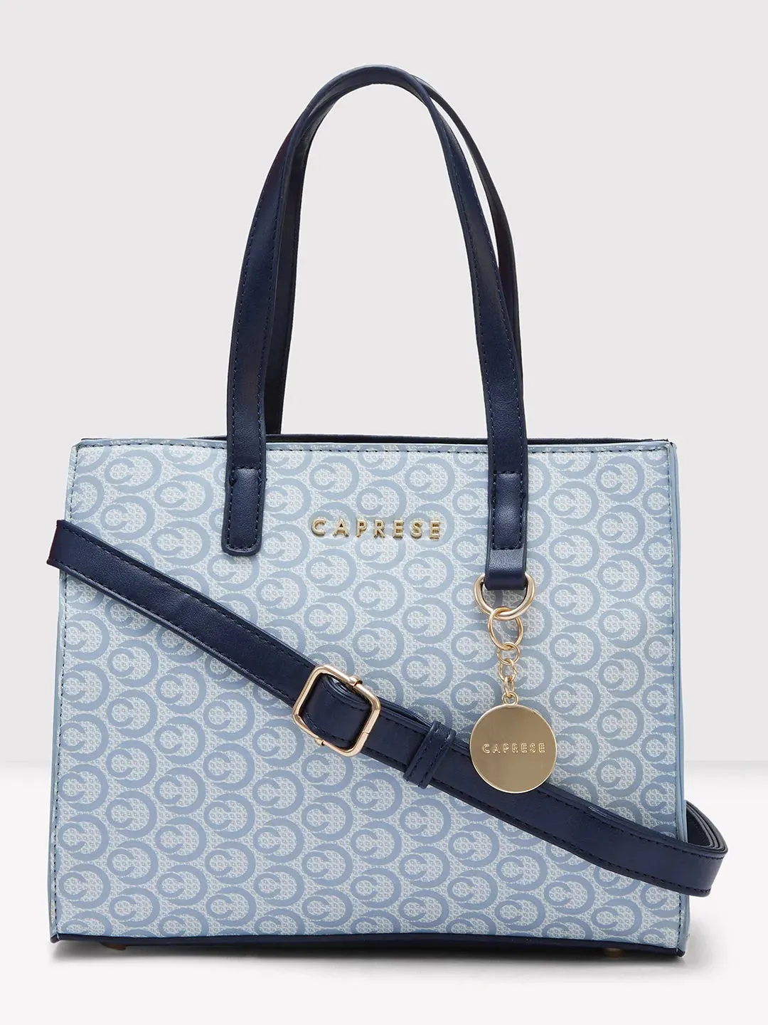 Caprese Callie Satchel Medium Navy