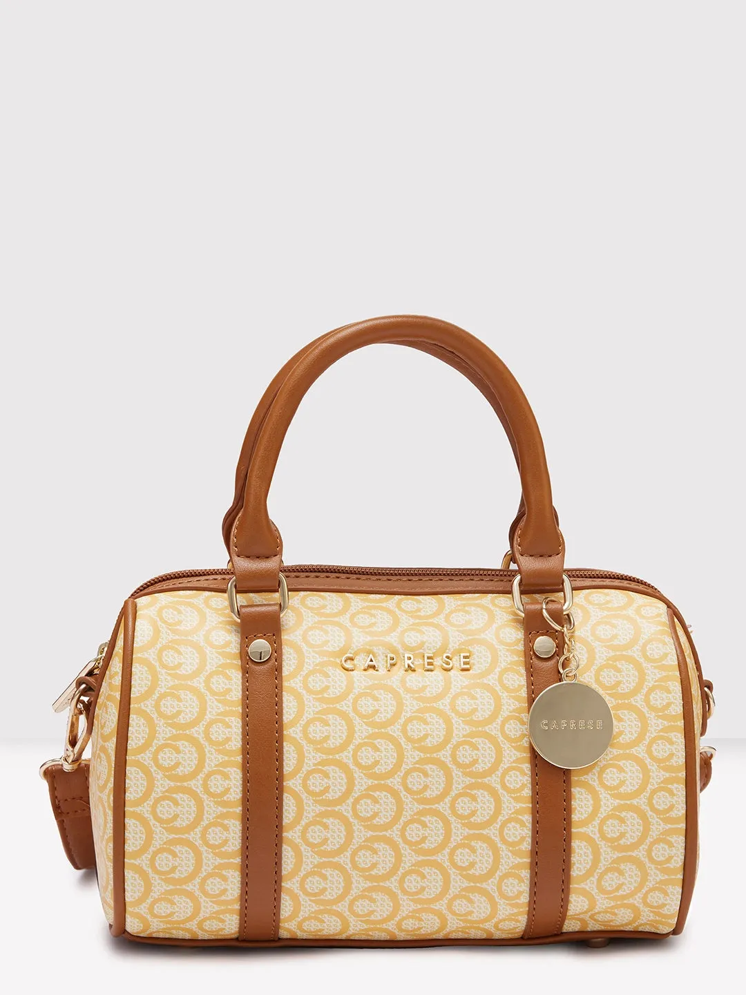 Caprese Callie Satchel Small Tan