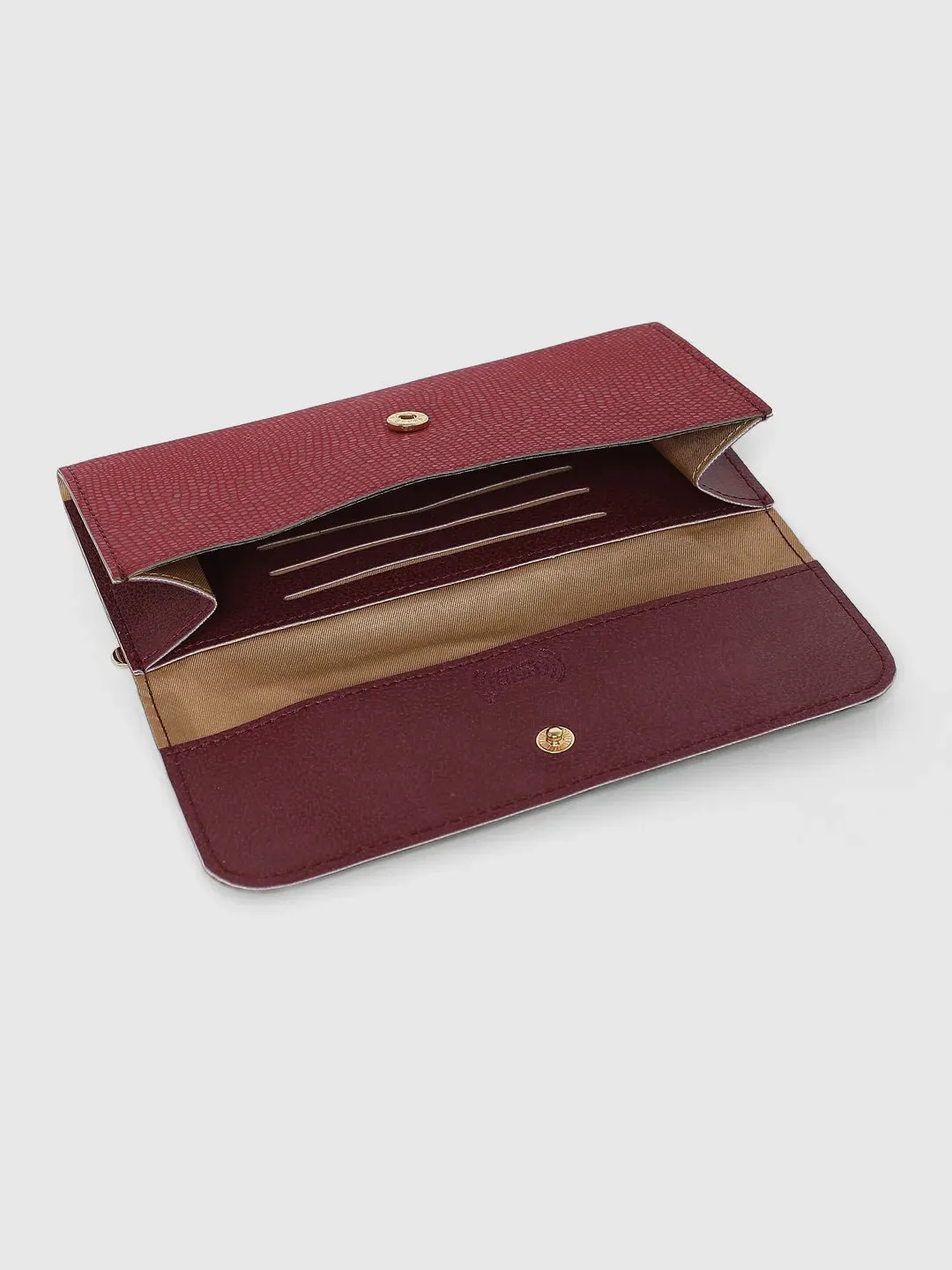 Caprese Helene Wallet Medium Maroon