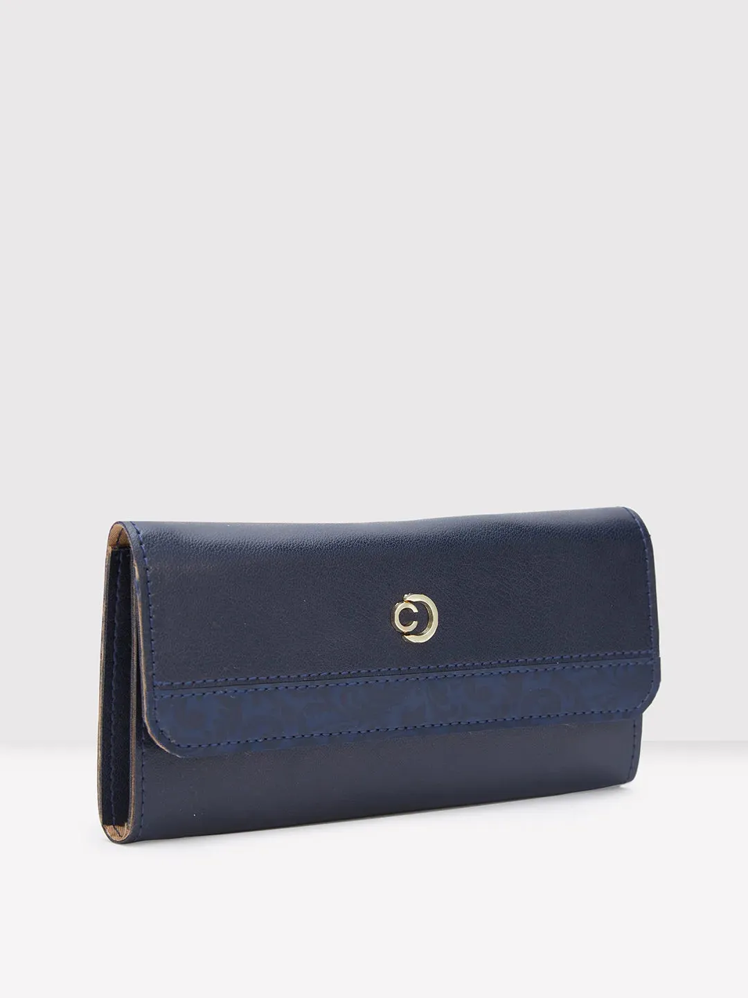 Caprese Helene Wallet Medium Navy