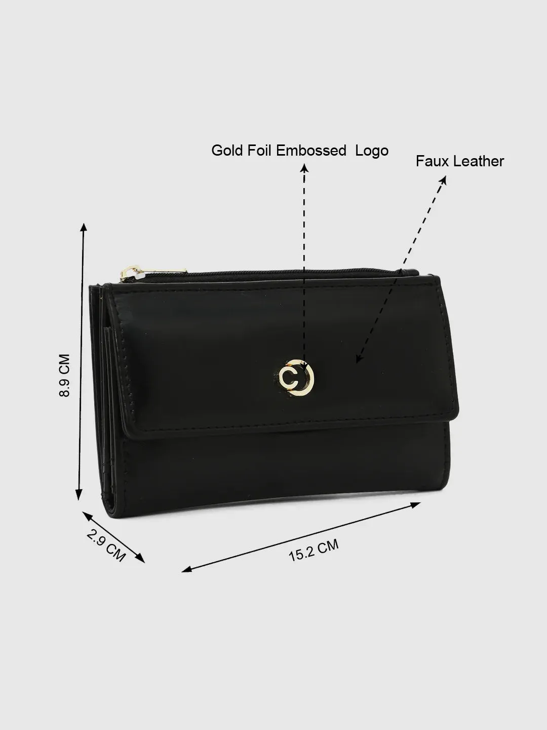 Caprese Leni Wallet Small Black