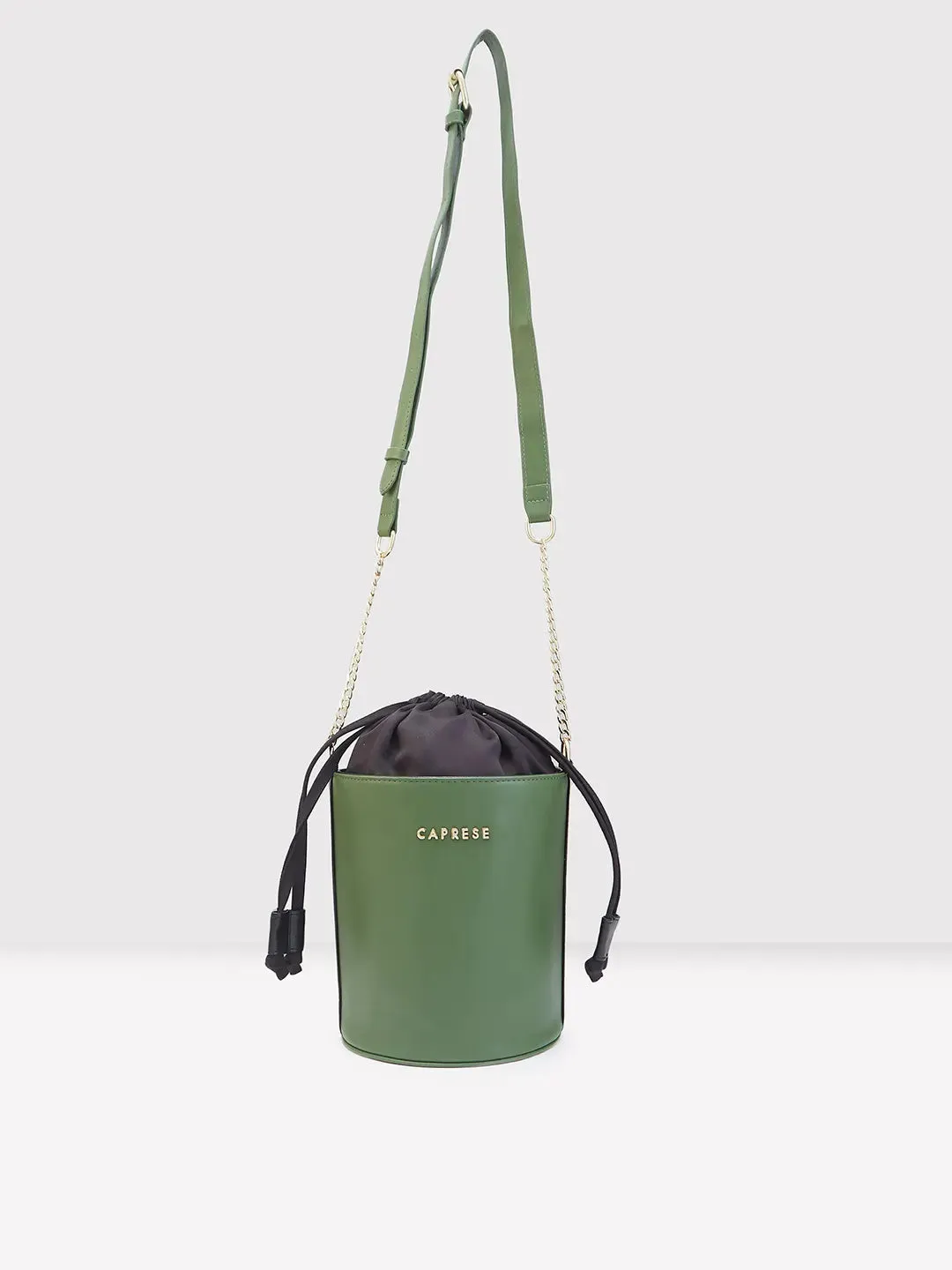 Caprese Lizzy Drawstring Sling Medium Olive