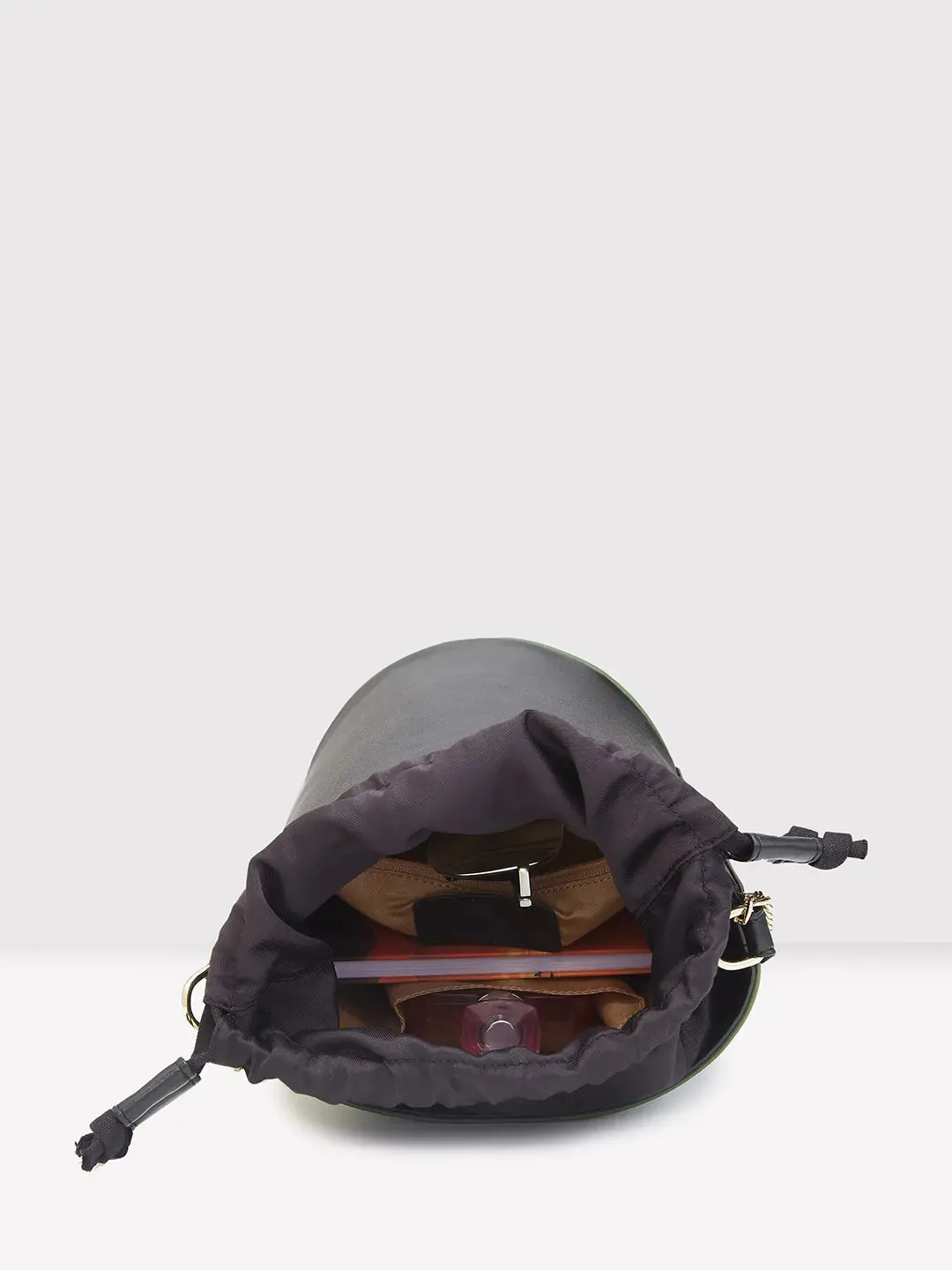 Caprese Lizzy Drawstring Sling Medium Olive