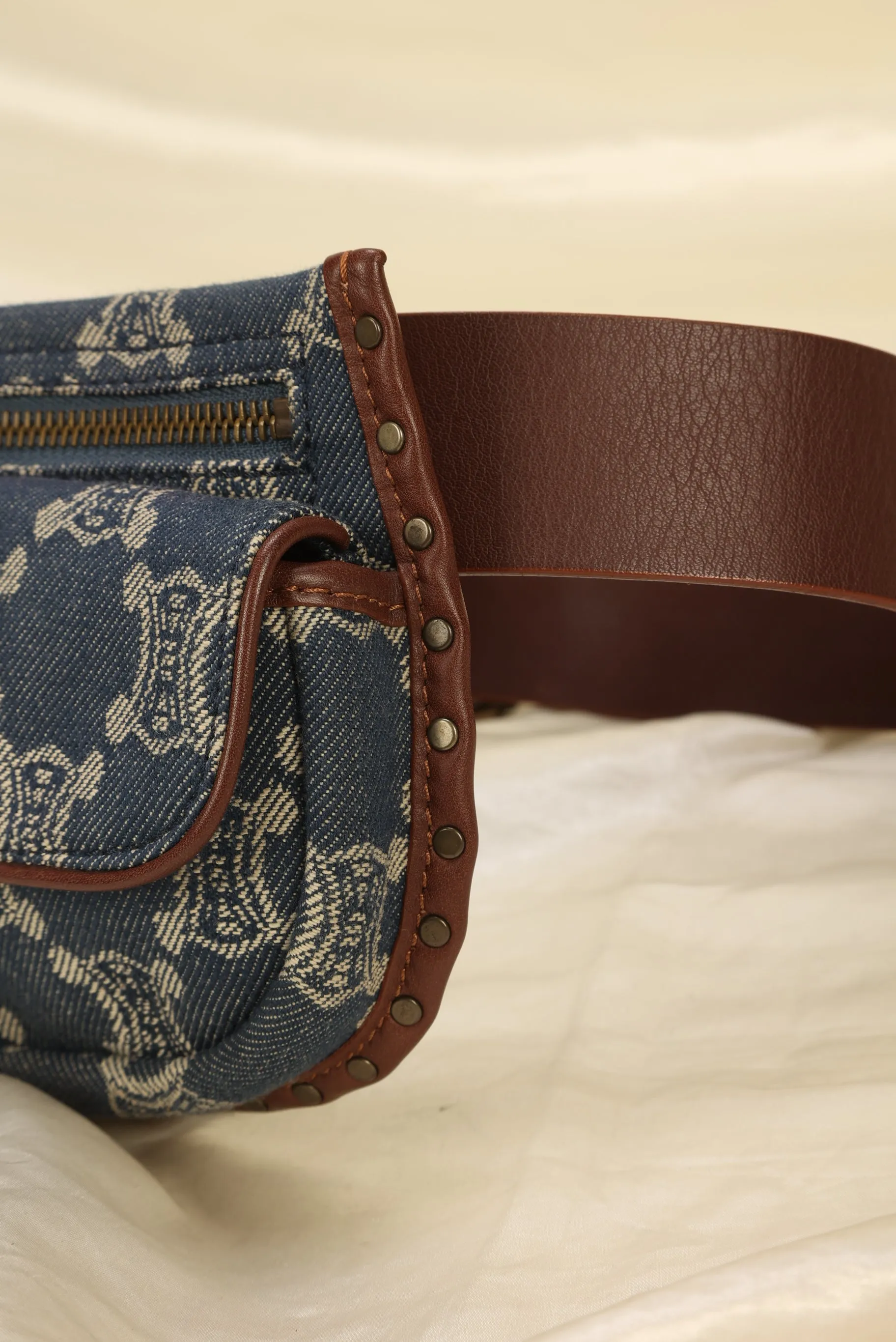 Celine Denim Belt Bag