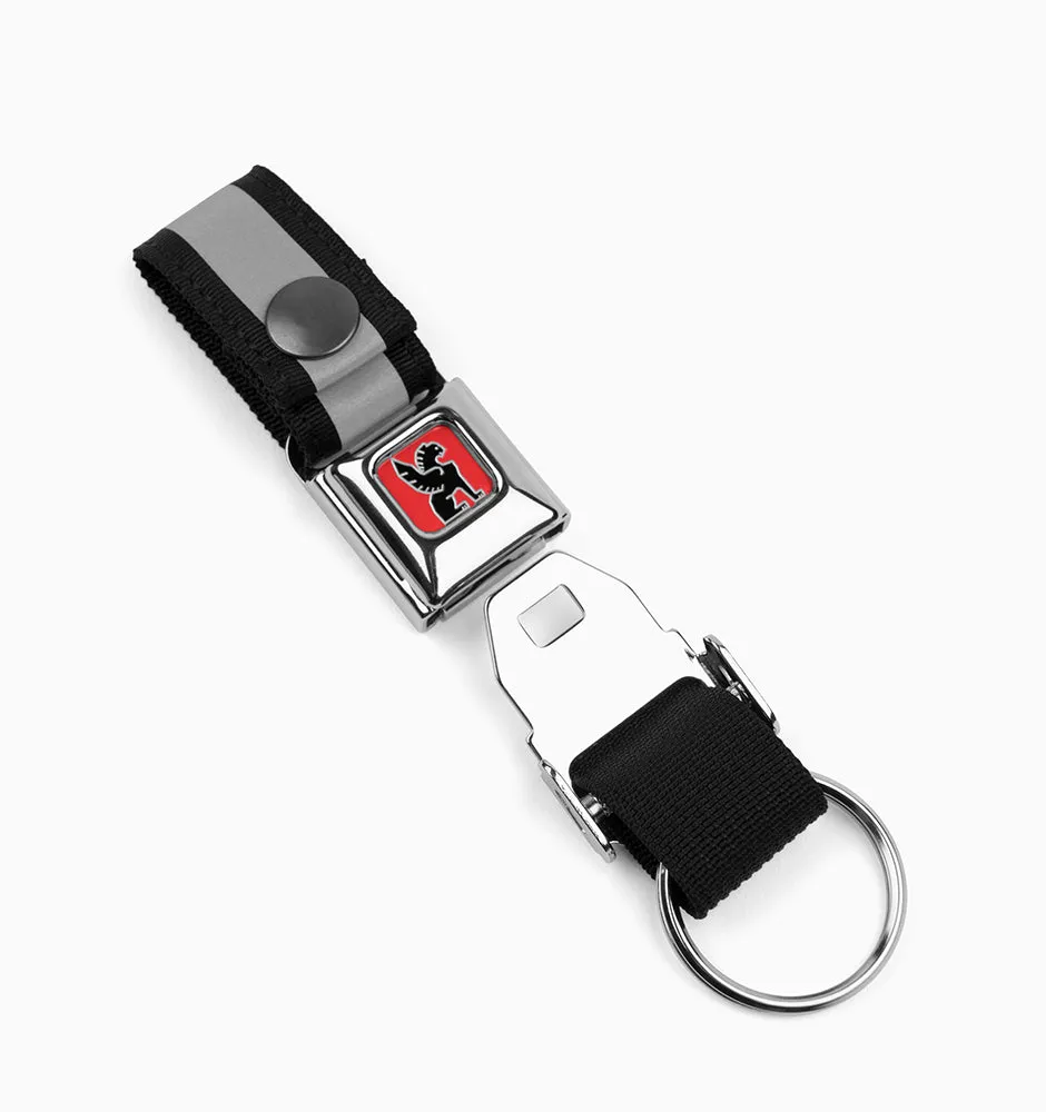 Chrome Mini Buckle Keychain