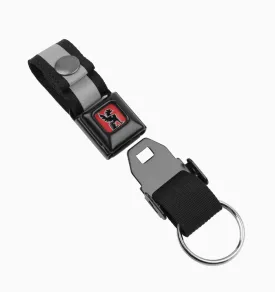 Chrome Mini Buckle Keychain