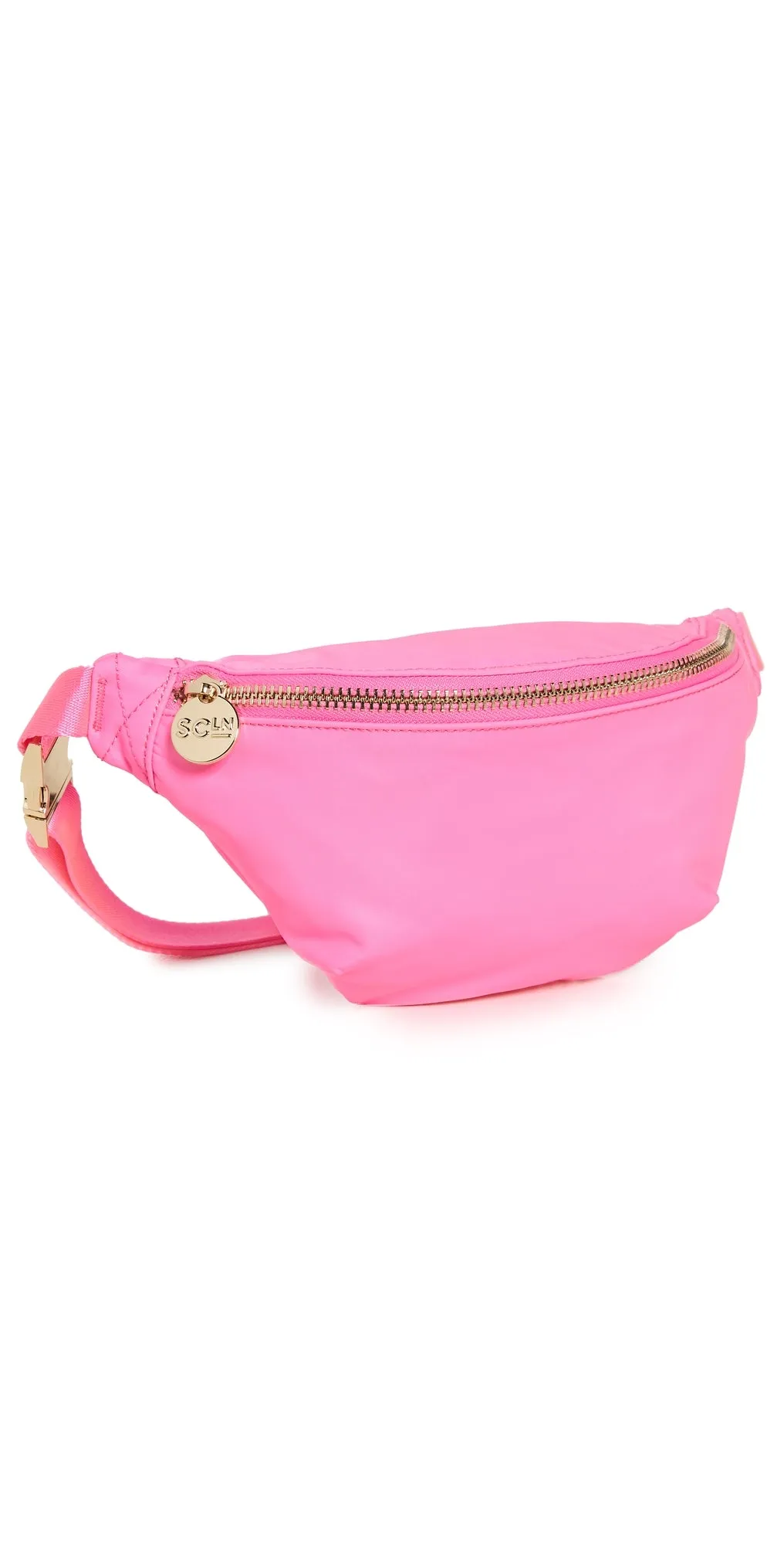 Classic Nylon Waist Bag Bubble Gum One Size